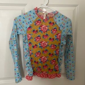 Matilda Jane Long Sleeve Swim Shirt, size 14